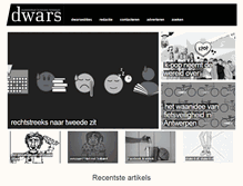 Tablet Screenshot of dwars.be